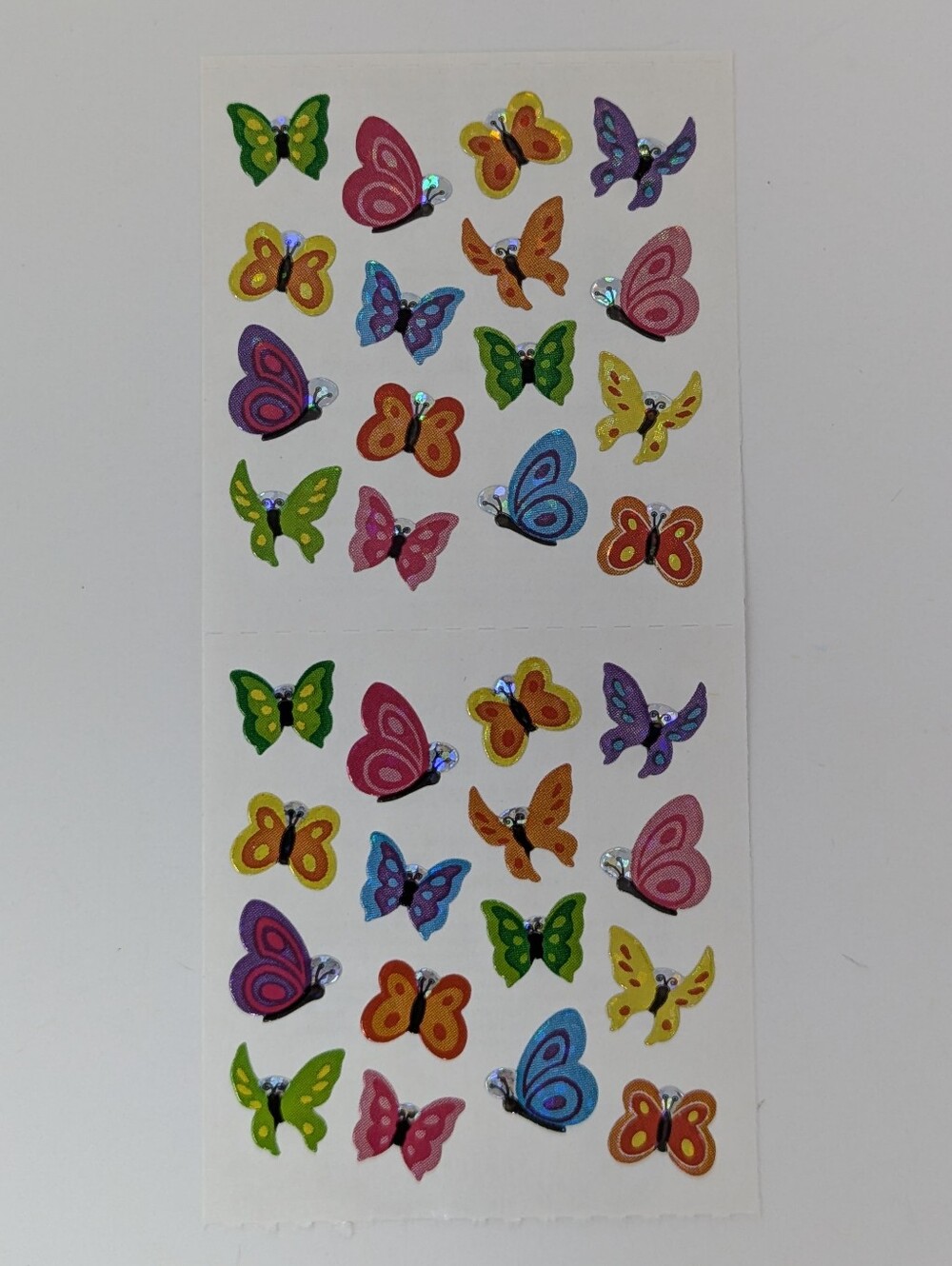 Vintage Sandylion Stickers Butterfly